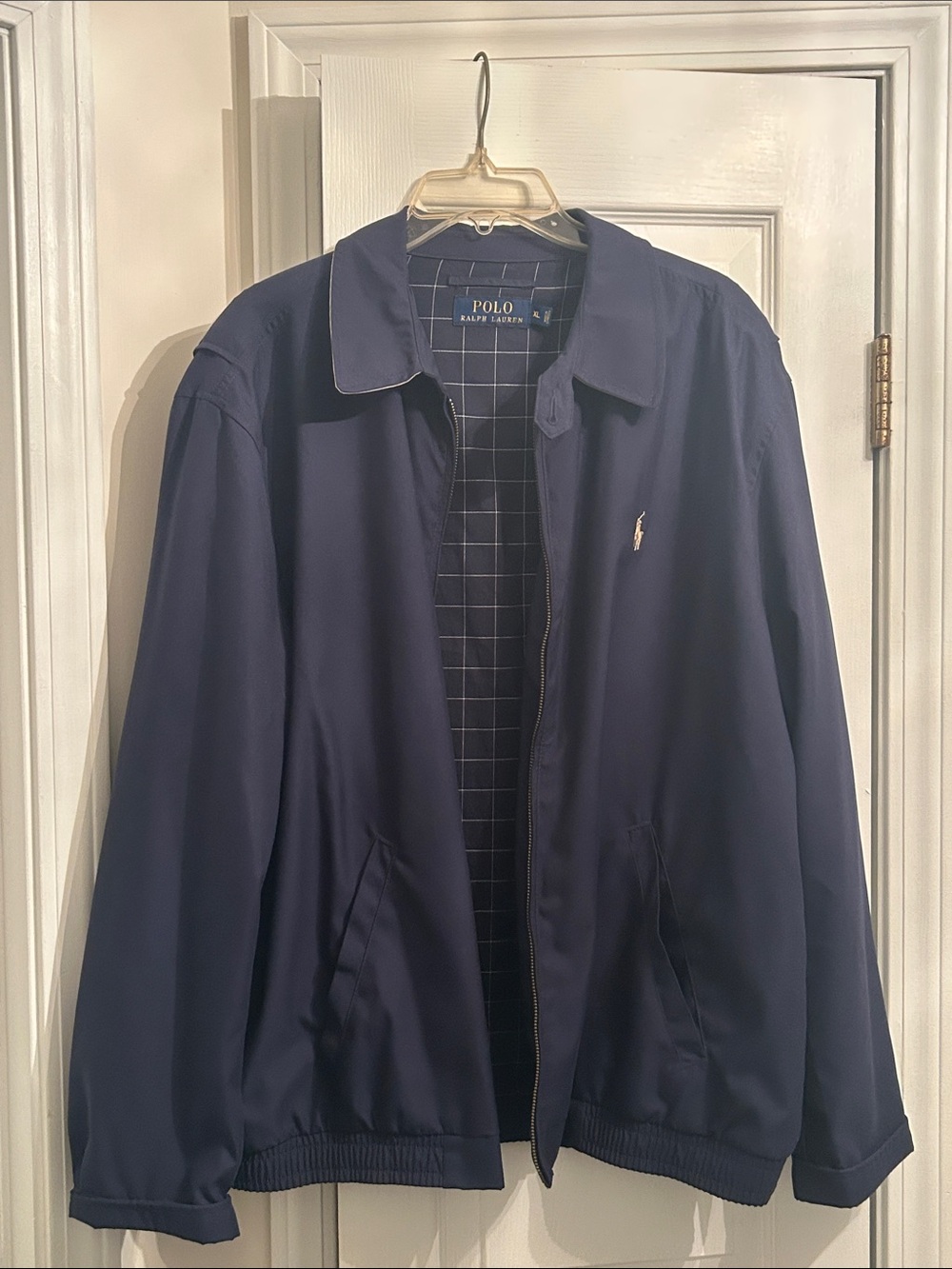 Polo by Ralph Lauren Navy Blue Bomber Jacket